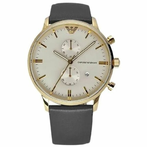 Наручные часы EMPORIO ARMANI Classic, серый, золотой