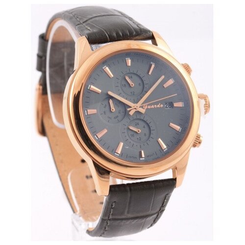 Наручные часы Guardo Luxury S01033-4, синий, черный