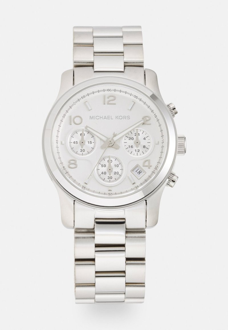 Часы с хронографом Michael Kors, серебро