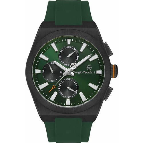 Наручные часы SERGIO TACCHINI Archivio, зеленый, черный