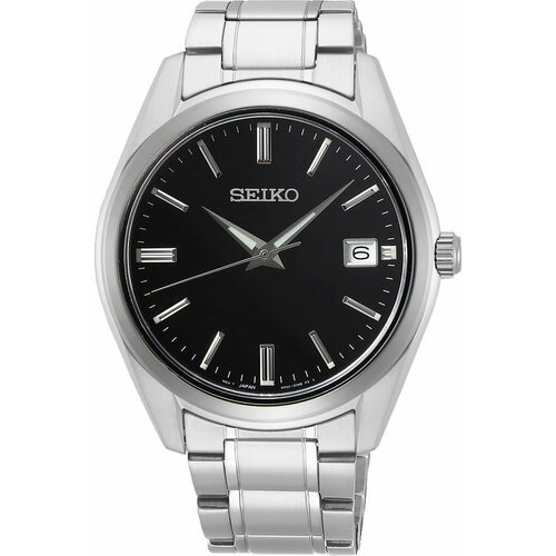 Наручные часы SEIKO SUR311P1, черный