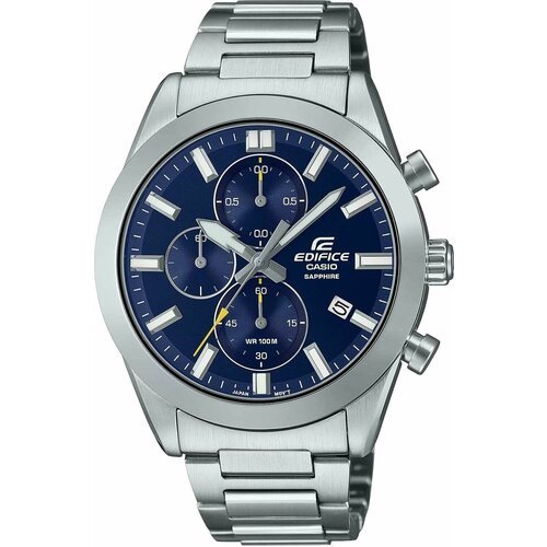 Наручные часы CASIO Edifice EFB-710D-2A, серебряный, синий