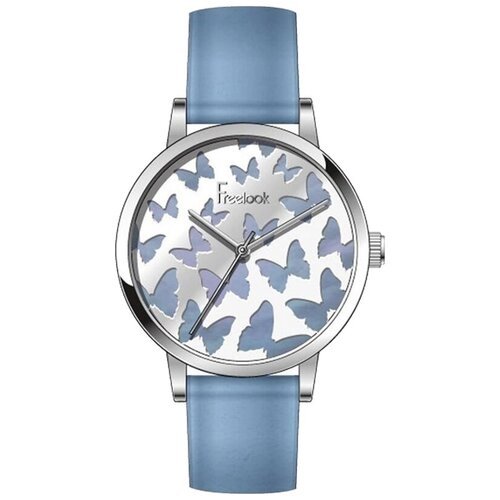 Наручные часы Freelook Eiffel, серебряный, голубой