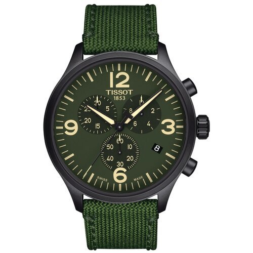 Наручные часы TISSOT T-Sport T1166173709700, черный, зеленый