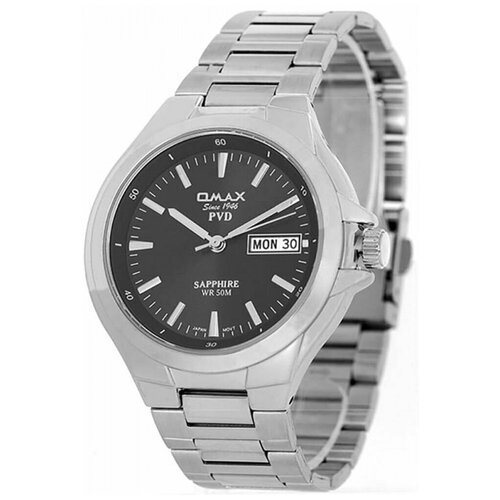 Наручные часы OMAX CSD019I002, серебряный, черный