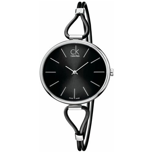 Наручные часы CALVIN KLEIN K3V231.C1, черный, серебряный