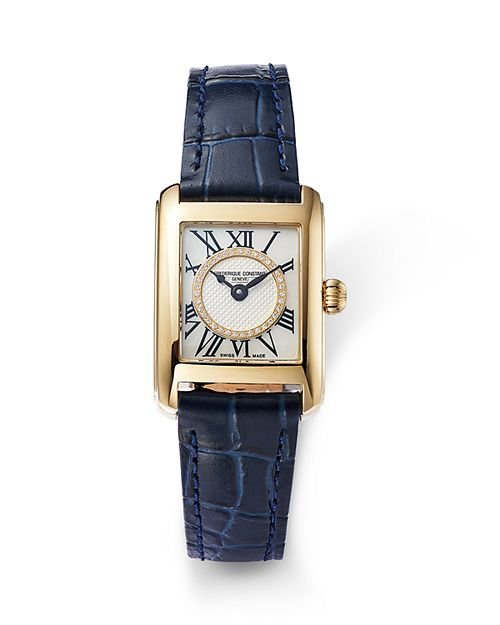 Женские классические часы Carree, 23 мм – эксклюзив к 150-летию Frederique Constant, цвет White