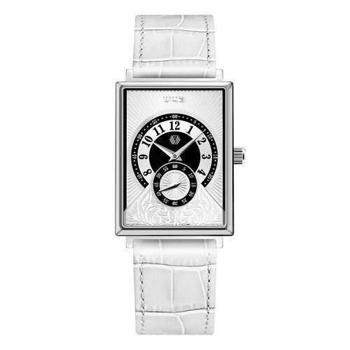 Наручные часы УЧЗ 3089L-2, серебряный, белый