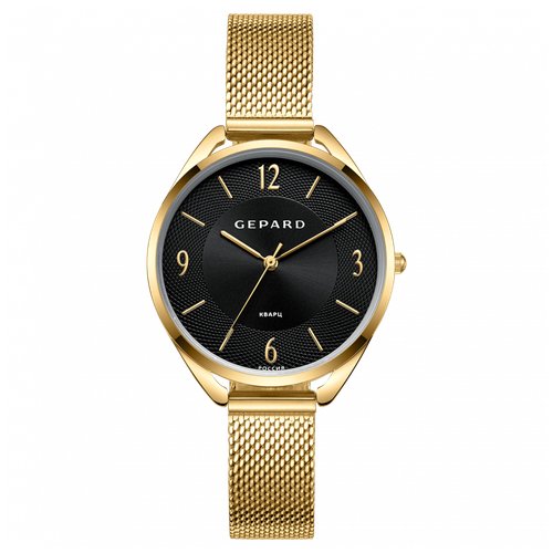 Наручные часы Mikhail Moskvin Gepard, золотой, черный