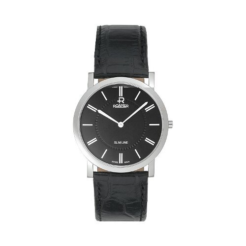 Наручные часы Roamer Slime Line Classic, серебряный, черный