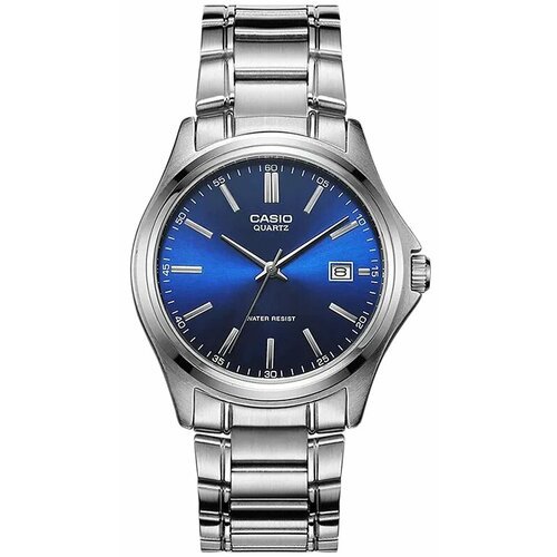 Наручные часы CASIO LTP-1183A-2A, синий, серебряный