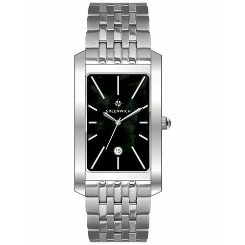 Наручные часы GREENWICH GW 511.10.11, черный, серебряный