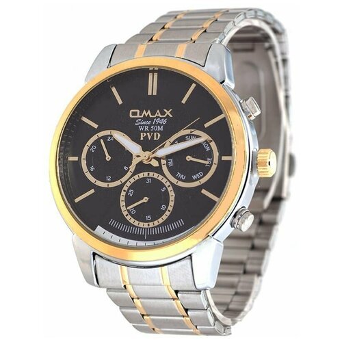 Наручные часы OMAX JSM003N022, черный, желтый
