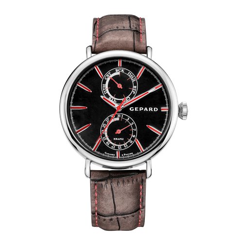 Наручные часы Mikhail Moskvin 1262B1L2, коричневый, черный