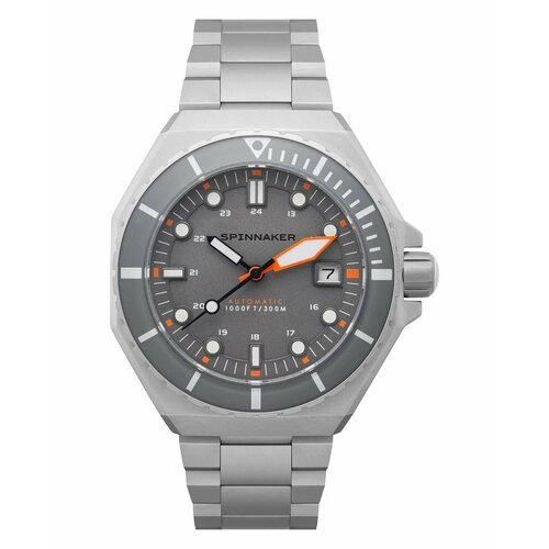 Наручные часы SPINNAKER SP-5081-KK, серебряный, серый