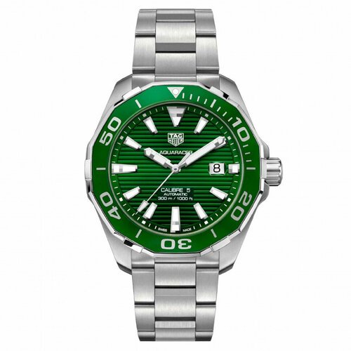 Наручные часы TAG Heuer, зеленый
