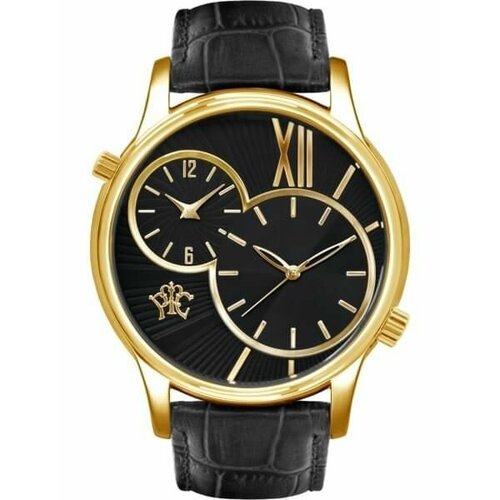 Наручные часы РФС P681211-13B, черный, золотой