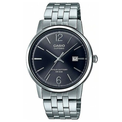 Наручные часы CASIO Collection Men MTS-110D-1A, серебряный, черный
