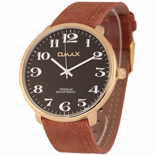 Наручные часы OMAX SX7045QQ22, черный, коричневый