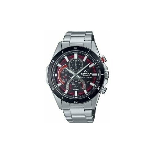 Наручные часы CASIO Chronographs EFS-S610DB-1A, черный, красный