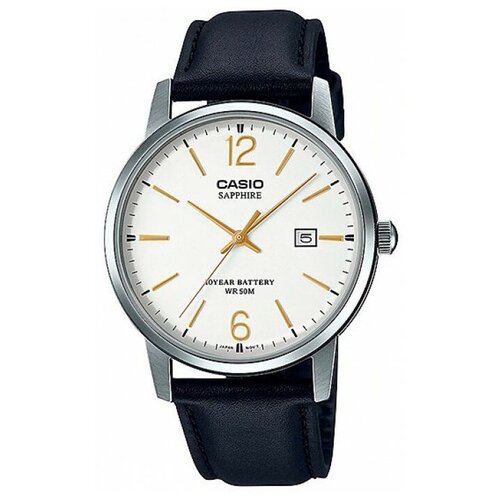 Наручные часы CASIO Collection Men MTS-110L-7A, коричневый, белый