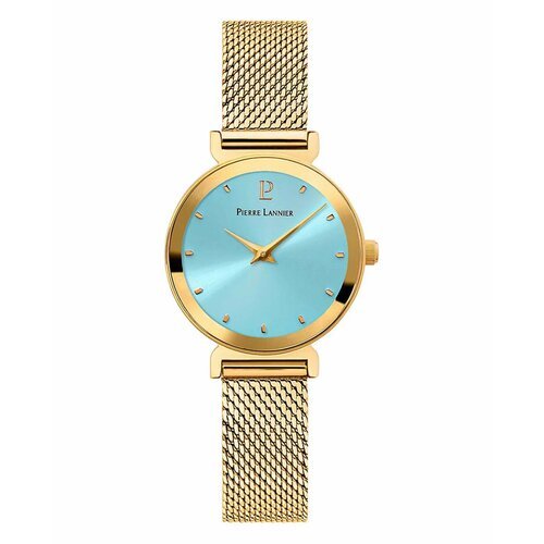 Наручные часы PIERRE LANNIER 035R562, золотой, голубой