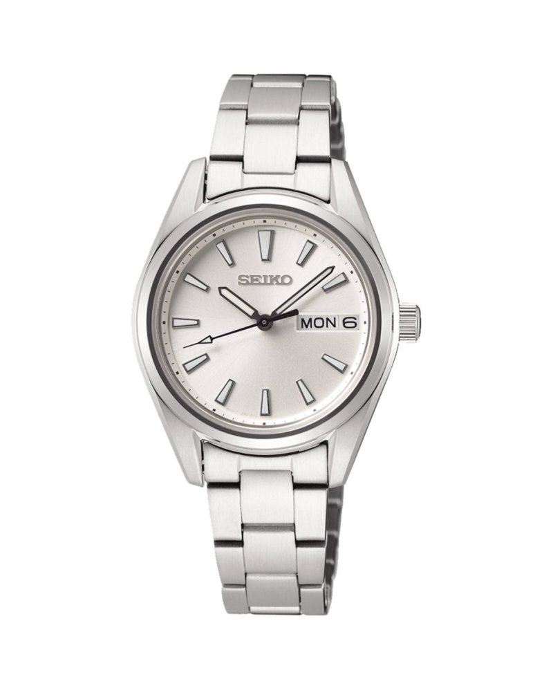 Женские часы Neo classic SUR349P1 со стальным и серебряным ремешком Seiko, серебро
