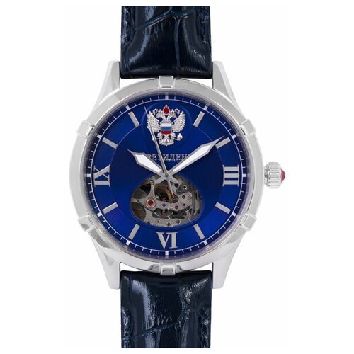 Наручные часы Русское время 4600160, синий, серебряный