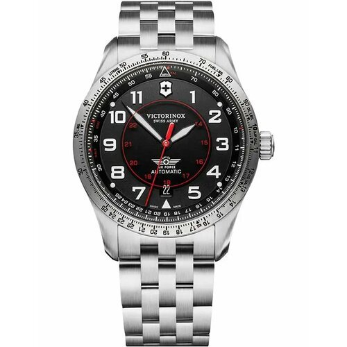 Наручные часы VICTORINOX 241888, серебряный, черный