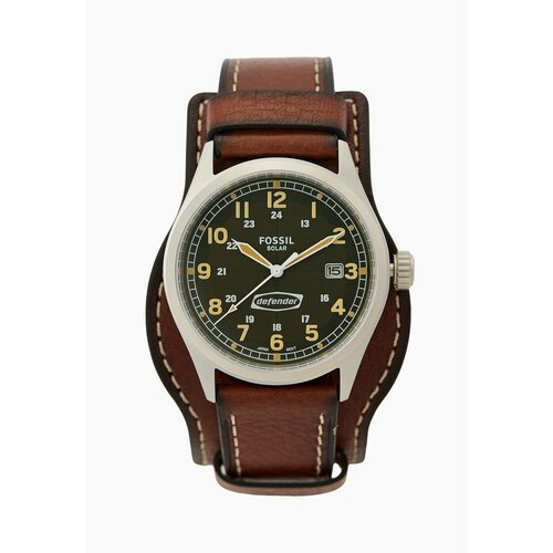 Наручные часы FOSSIL 84113, коричневый, серебряный