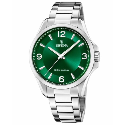 Наручные часы FESTINA F20656/3, серебряный, зеленый