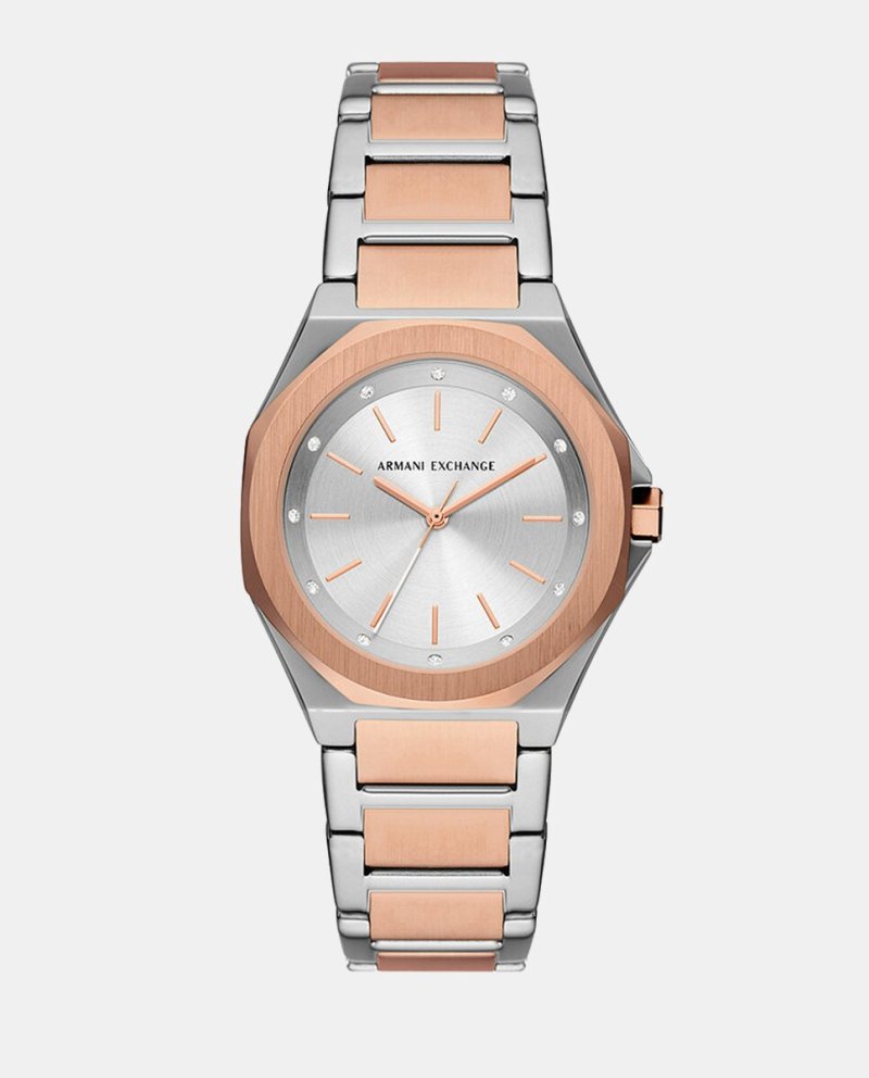Женские часы AX4607 из разноцветной стали Armani Exchange, мультиколор